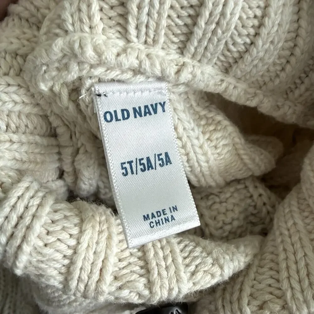 5T Boys Old Navy Cable Knit Sweater Fisherman Corduroy Button Up Champion Hoodie